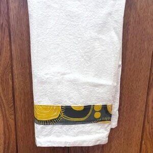 Mid Century Modern vintage lemons tea hand towel flour sack retro kitchen décor